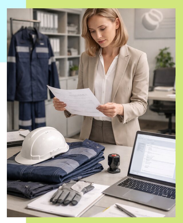 Сертификация спецодежды в Ступине от 7276 р. | Алешин-Стп