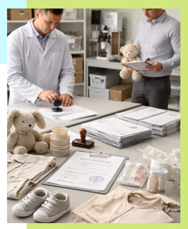 Сертификация детских товаров в Ступине от 15591 р. | Алешин-Стп
