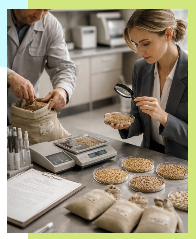 Сертификация зерна в Ступине по цене от 15591 р. | Алешин-Стп