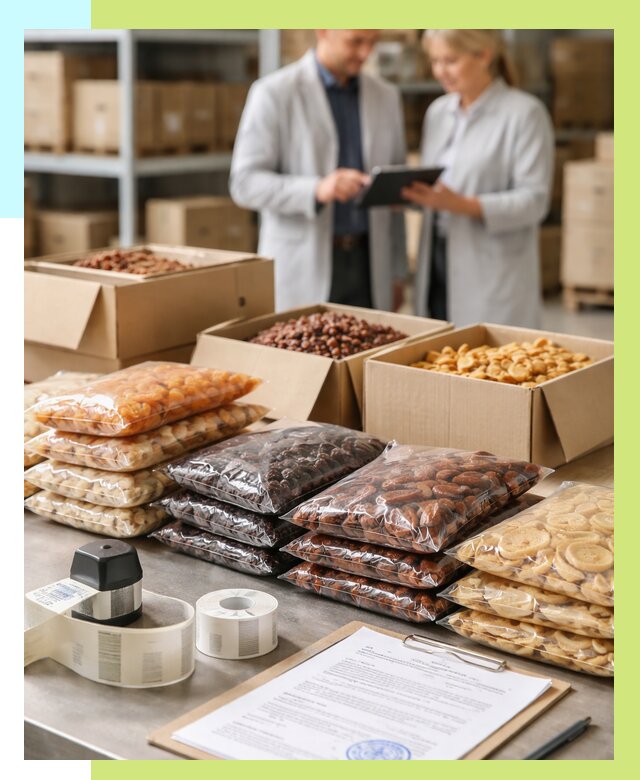 Сертификация сухофруктов в Ступине от 12473 р. | Алешин-Стп под ключ