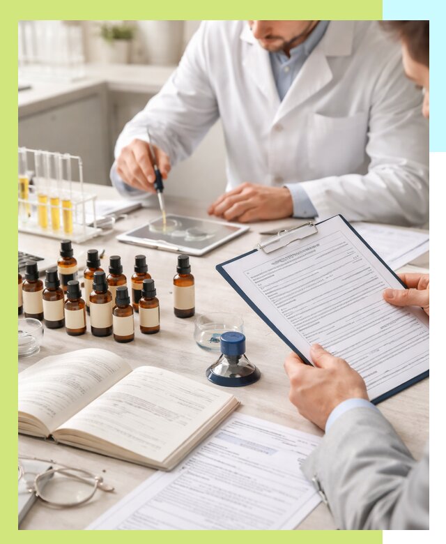Сертификация эфирных масел и документация качества в Ступине