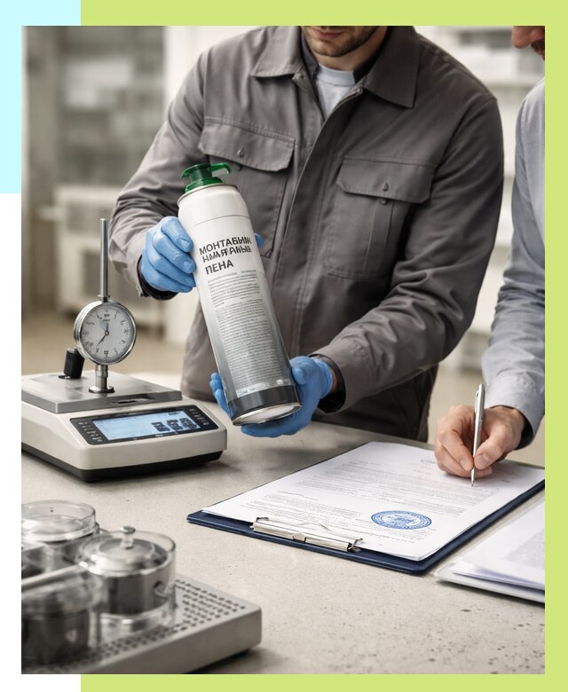 Сертификация монтажной пены в Ступине от 15591 р. | Алешин-Стп