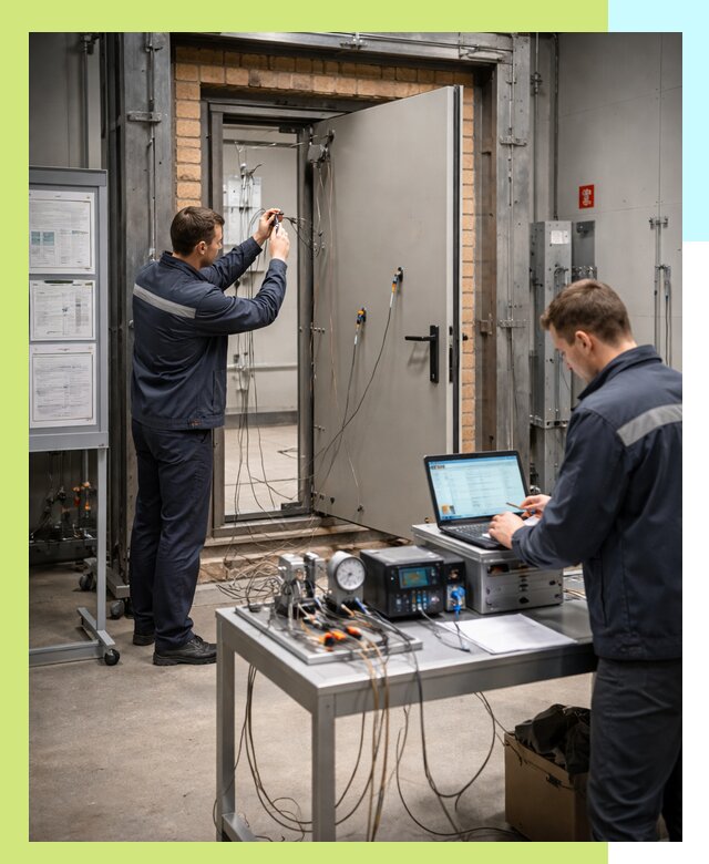 Сертификация противопожарных дверей в Ступине по ГОСТ и ТР