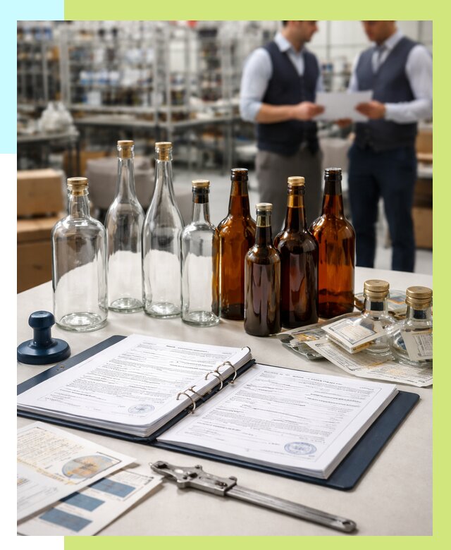 Сертификация стеклянных бутылок в Ступине от 25985 р. | Алешин-Стп