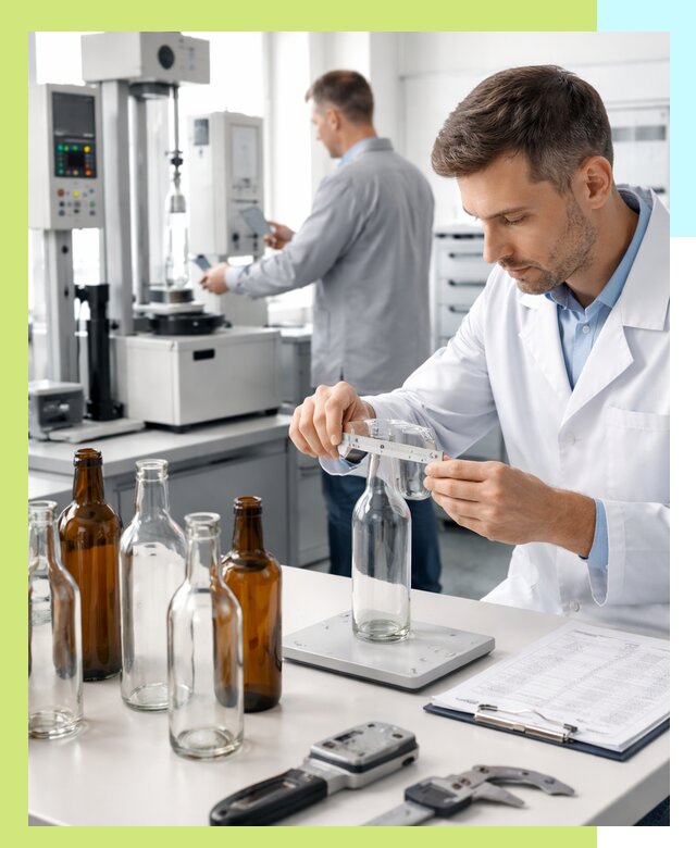 Сертификация стеклянных бутылок и сопутствующей упаковки в Ступине