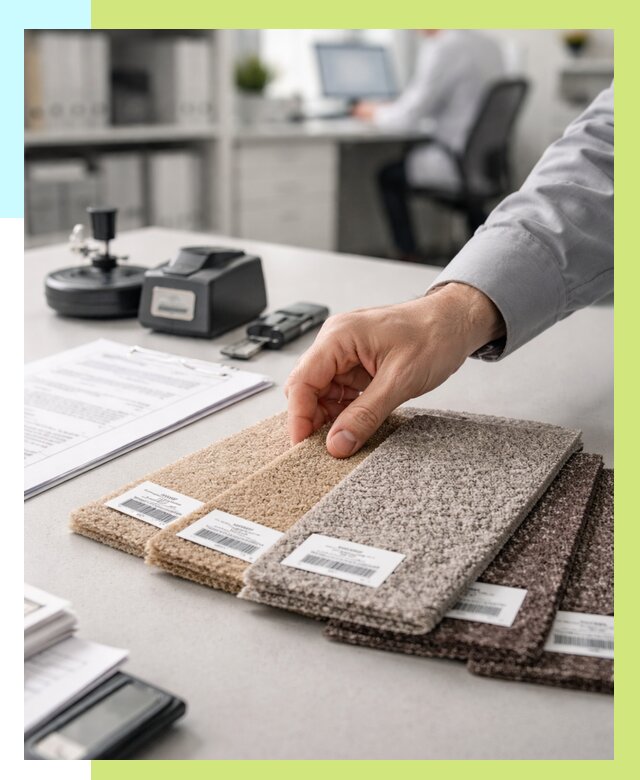 Сертификация ковролина в Ступине от 15591 р., Алешин-Стп