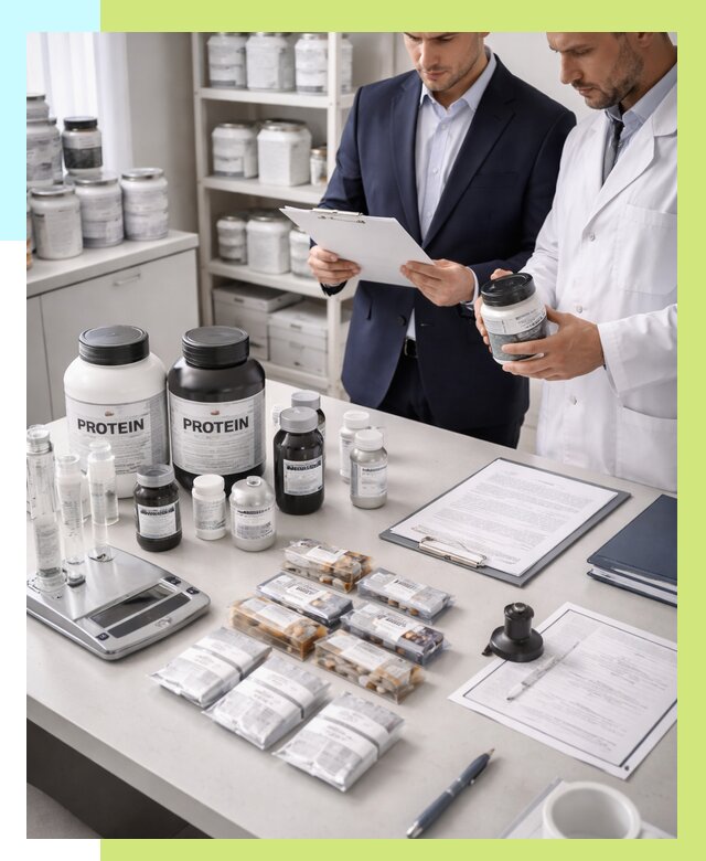 Сертификация спортивного питания в Ступине от 15591 р., Алешин-Стп