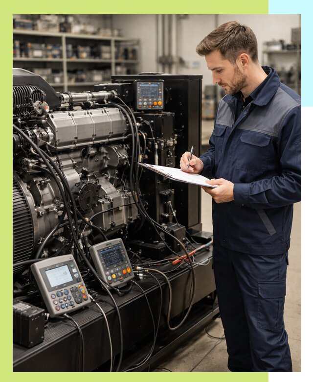 Сертификация дизельных генераторов и их оборудования в Ступине