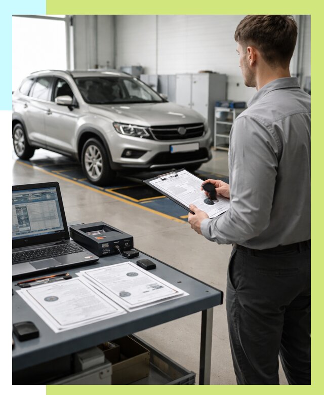 Сертификация транспортных средств в Ступине от 12473 р. | Алешин-Стп