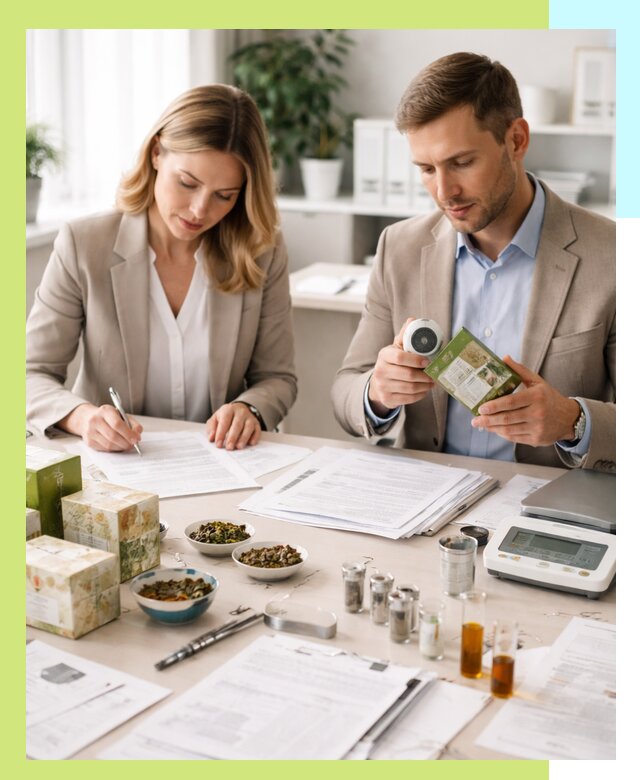 Разработка ТУ на чай и маркировку продукции в Ступине