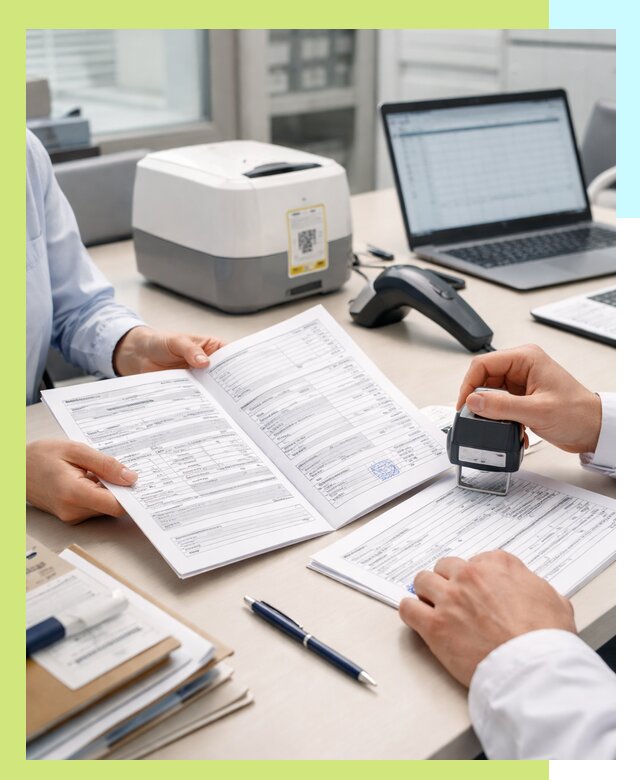 Оформление паспорта на товар и сопроводительных документов в Ступине