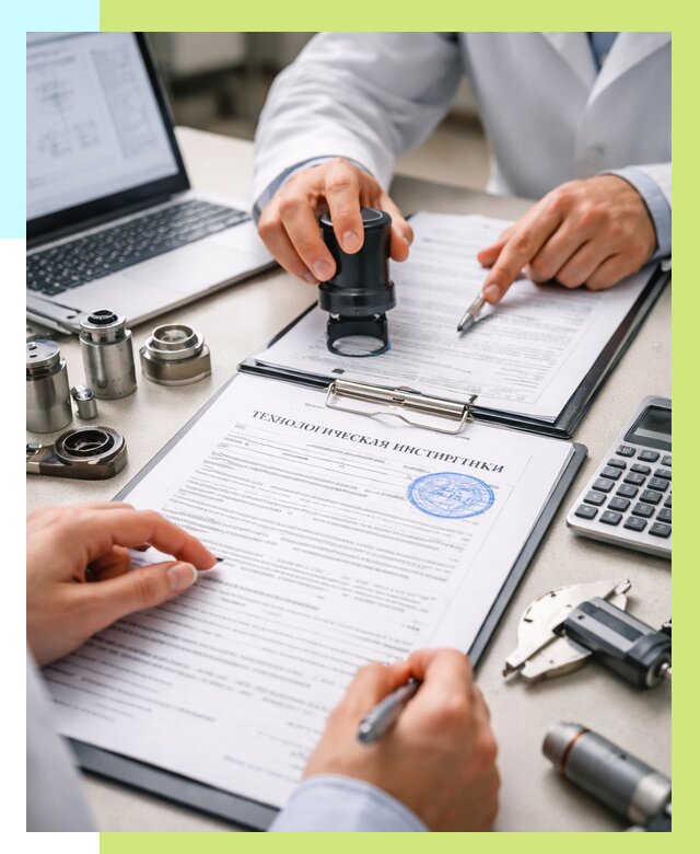 Технологическая инструкция в Ступине от 8835 р., под ключ Алешин-Стп