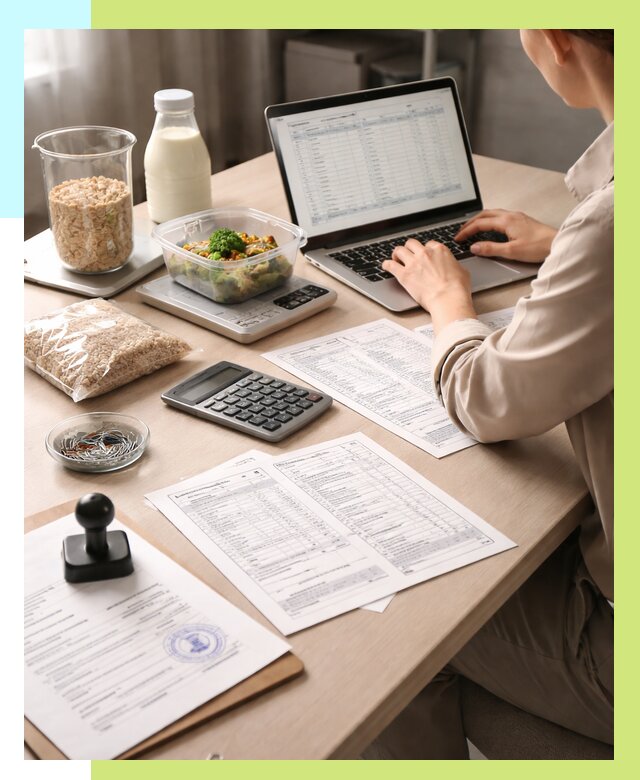 Просчет БЖУ для маркировки в Ступине от 1559 р. | Алешин-Стп