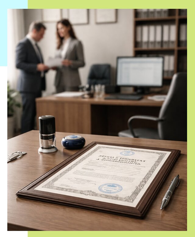 Свидетельство о регистрации продукции в Ступине от 9355 р.|Алешин-Стп