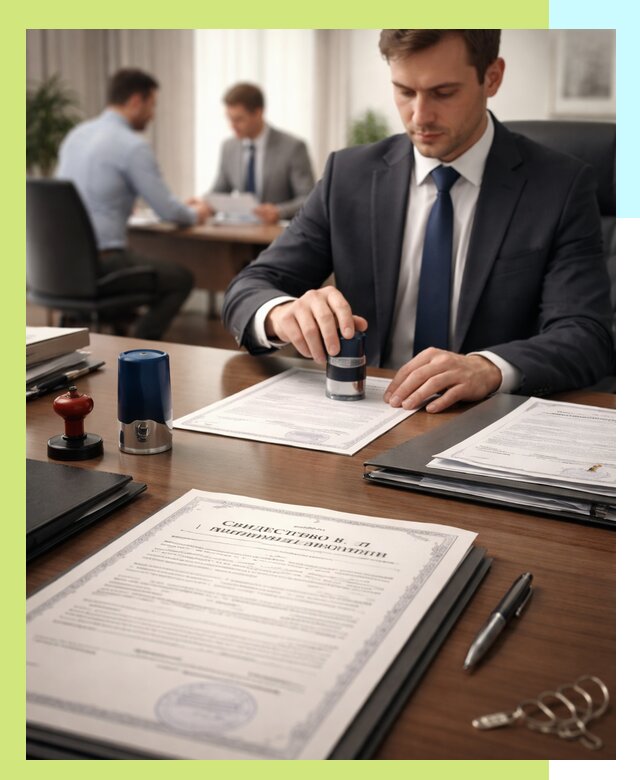 Оформление свидетельства о государственной регистрации в Ступине