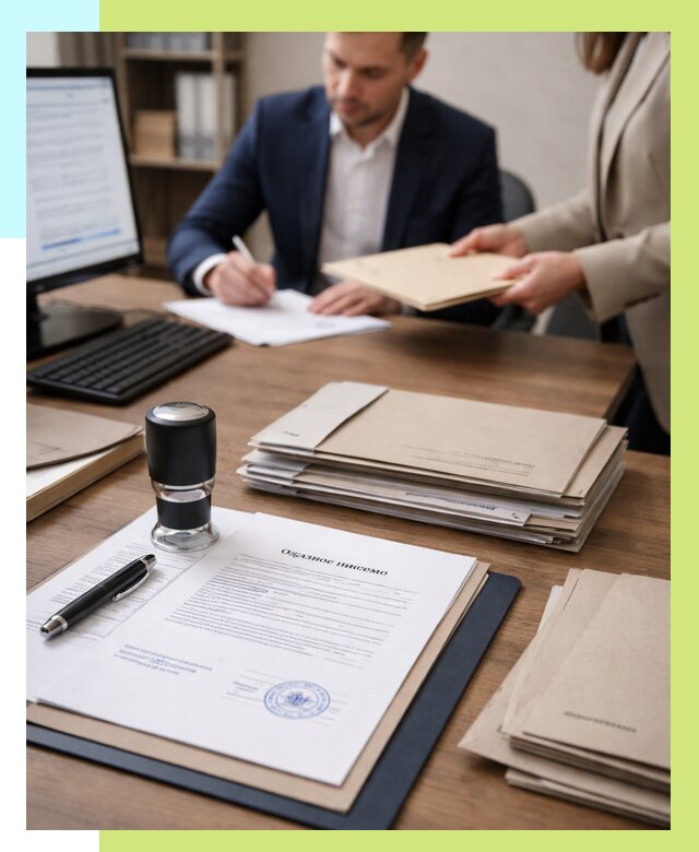 Отказное письмо для таможни в Ступине от 3118 р, Алешин-Стп