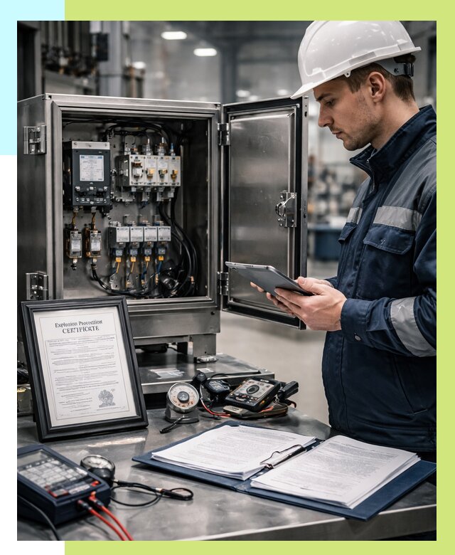 Сертификат взрывозащиты в Ступине от 46773 р. | Алешин-Стп