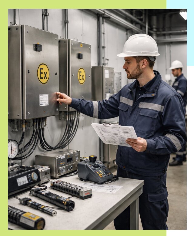 Сертификат взрывозащиты промышленного оборудования в Ступине