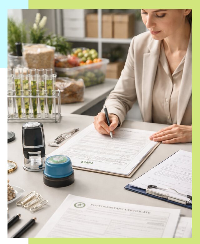 Фитосанитарный сертификат оформить в Ступине от 4677 р. | Алешин-Стп