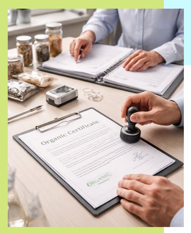 Получение органик сертификата для продукции в Ступине