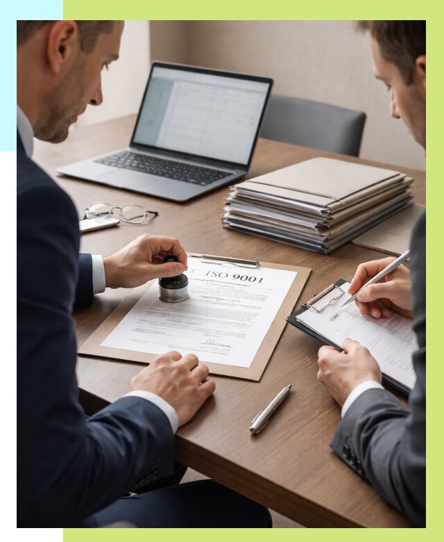 Сертификат ISO 9001 в Ступине купить от 83152 р. | Алешин-Стп