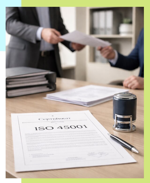 Сертификат ISO 45001 в Ступине под ключ от 46773 р. | Алешин-Стп