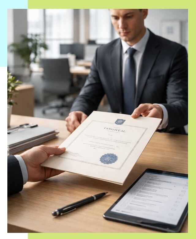 Сертификат ISO 30301 в Ступине от 36379 р. | Алешин-Стп - под ключ