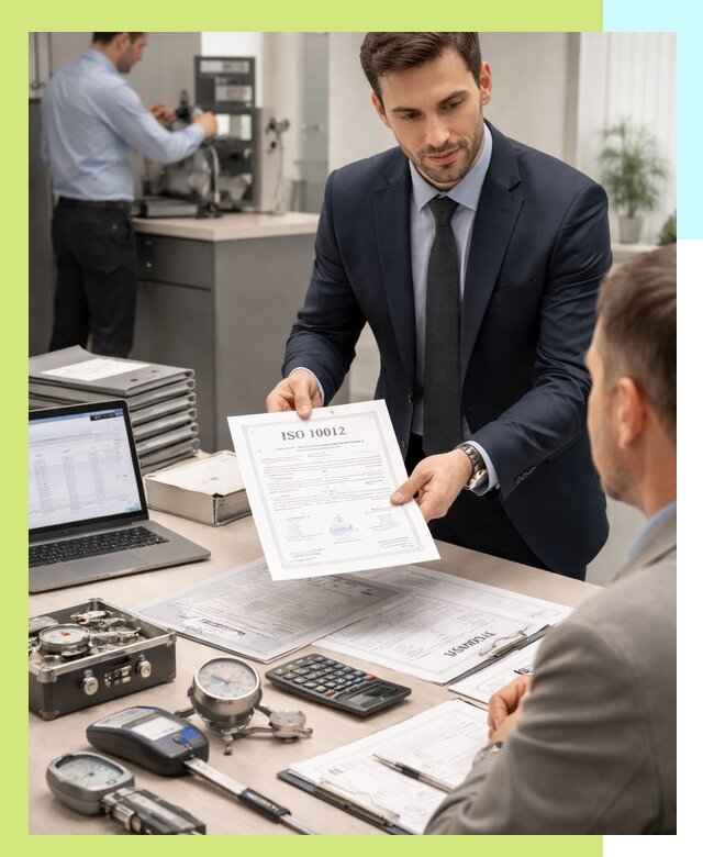 Выдача сертификата ISO 10012 по требованиям метрологии в Ступине