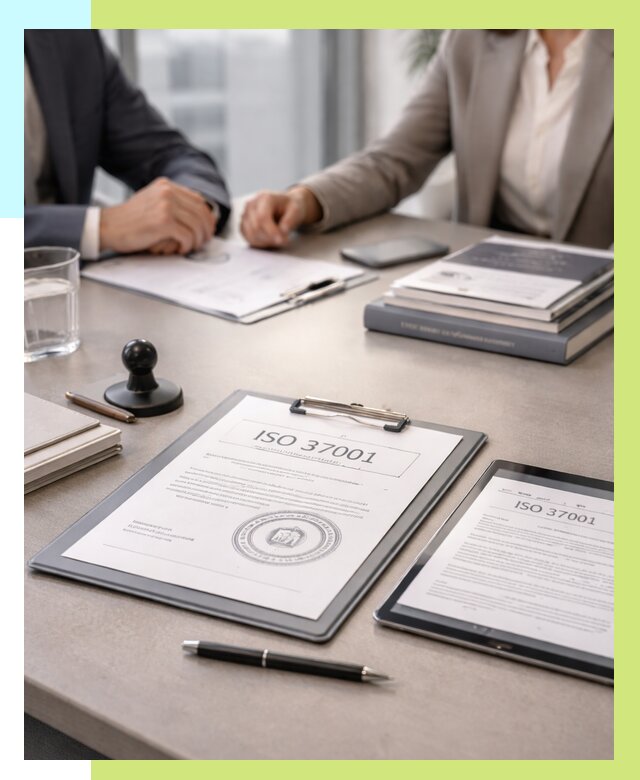 Сертификат ISO 37001 в Ступине оформить от 124728 р. Алешин-Стп