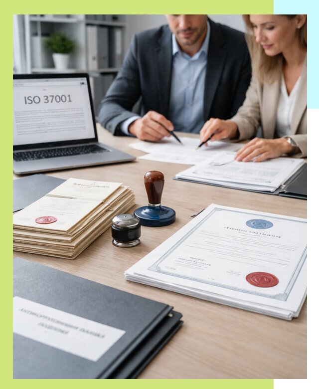 Получение сертификата ISO 37001 по системе борьбы с коррупцией в Ступине